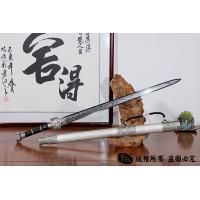 传家之宝陨铁剑-陨铁山水纹-陨铁剑，玄铁剑，陨石宝剑
