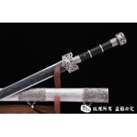 传家之宝陨铁剑-陨铁山水纹-陨铁剑，玄铁剑，陨石宝剑