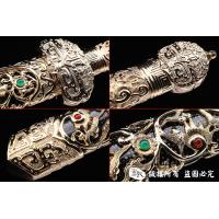 精细镂空唐草唐剑-乾坤纹