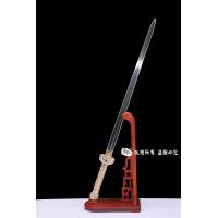 精细镂空唐草唐剑-乾坤纹