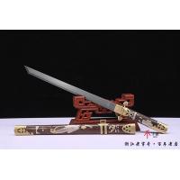 唐官刀-大马士革短刀