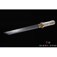 大马士革鱼骨纹虎威短唐刀