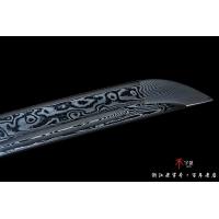 旭日花纹钢铜装武士刀
