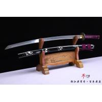 君子花纹钢武士刀