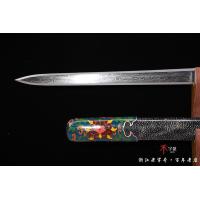 景泰蓝毛铁夹钢宝剑