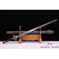 景泰蓝毛铁夹钢宝剑