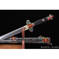 景泰蓝毛铁夹钢宝剑