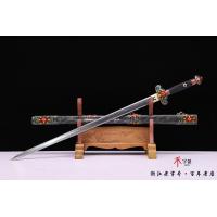 景泰蓝毛铁夹钢宝剑