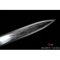 景泰蓝毛铁夹钢宝剑