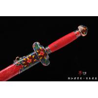 古法夹钢景泰蓝剑