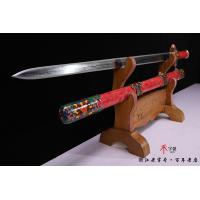 古法夹钢景泰蓝剑