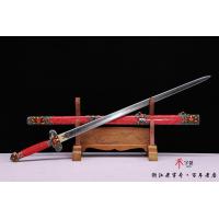 古法夹钢景泰蓝剑