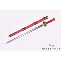 古法夹钢景泰蓝剑