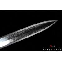 古法夹钢景泰蓝剑