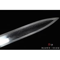 龙吟青霜清剑-八面羽毛纹