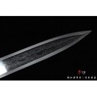 龙吟青霜清剑-天目纹