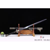 经典铜装诸刃鱼皮唐剑