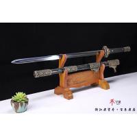 经典铜装诸刃鱼皮唐剑