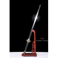 经典铜装诸刃鱼皮唐剑