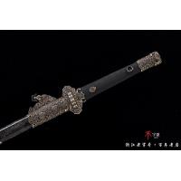 经典铜装诸刃鱼皮唐剑