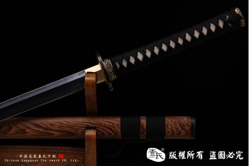 精品唐刀形直刀（26寸地肌烧刃）
