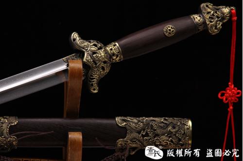 龙装精品武术剑-高档太极剑-软剑