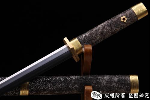 珍珠鱼皮八面汉剑-经典八面剑-性能优越