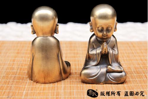 《禅》可爱的全铜一休哥