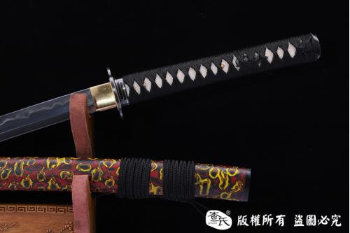 铁装错银装地肌钢烧刃打刀