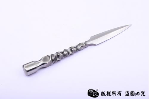 小鼓 不锈钢手工茶剑