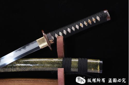 青锋中款武士肋差刀