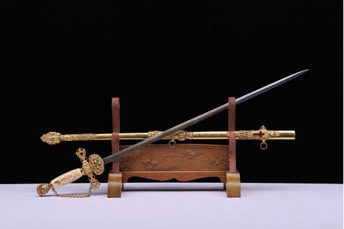 精品美国圣殿骑士剑-精品古董剑-已售