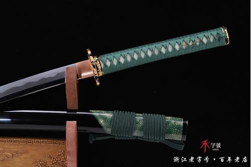 菊一玉钢武士刀