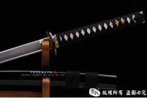 寒梅-花纹钢武士刀-2014特价