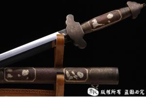 仙童剑-全手工铜鞘-坚固，古朴，大气