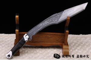 孤岛惊魂-手工大马士革版尼泊尔军刀
