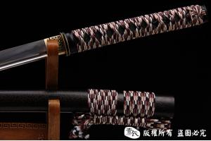 风雪打刀-T10烧刃，柄绳可以换颜色