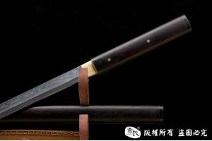 精品牛角唐刀-三枚合工艺