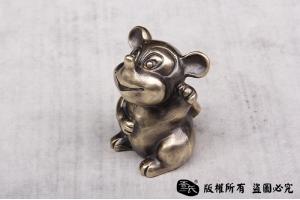纯铜米老鼠-实心打造