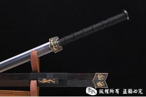 大马士革百炼钢四神兽汉剑