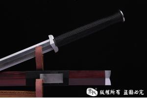 光复级龟背纹汉剑 紫檀木 查长伟作品