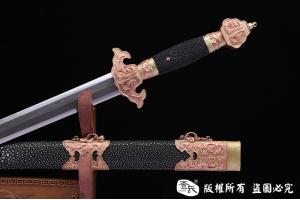 天铁紫龙剑 陨铁宝剑 查长伟作品