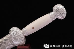 大马士革全银装小剑 查长伟作品