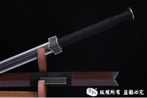 经典铁装错银智慧汉剑 查长伟作品