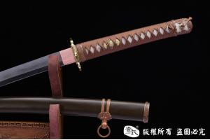 98军刀（铁鞘，地肌钢烧刃）