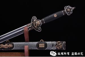 手工大清帝王剑 查长伟作品