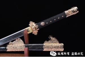 镀金鱼皮精品唐剑 查长伟作品