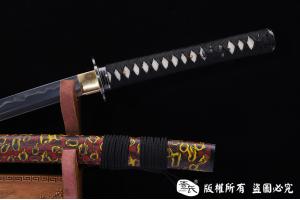 铁装错银装地肌钢烧刃打刀