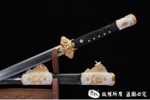 手工毛铁版唐龙剑 查长伟作品