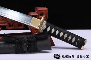 百炼钢烧刃12寸武士刀-极力推荐